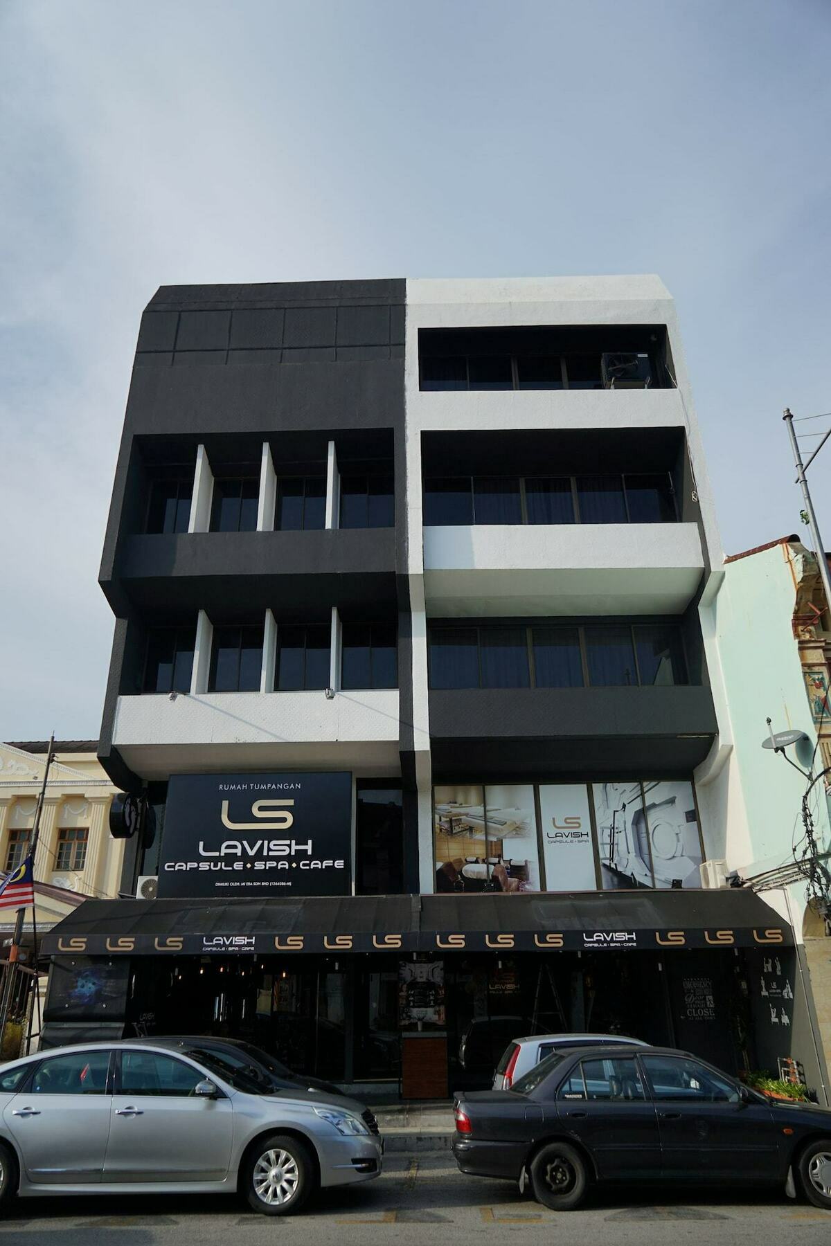 Q Capsule Hotel George Town Dış mekan fotoğraf